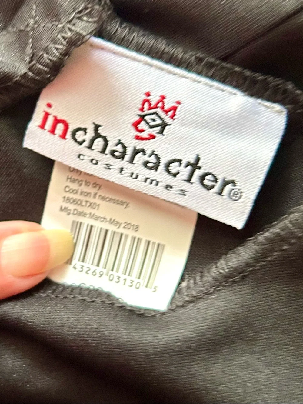 Incharacter new costume
